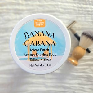 Banana Cabana Artisan Shaving Soap