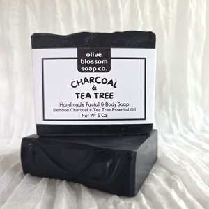 Charcoal & Tea Tree Facial and Body Soap
