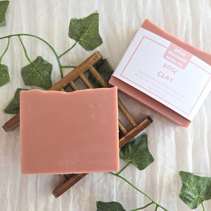 Rose Clay Facial & Body Soap