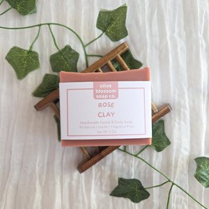 Rose Clay Facial & Body Soap