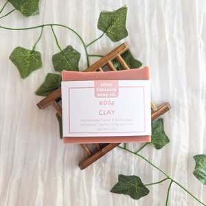 Rose Clay Facial & Body Soap