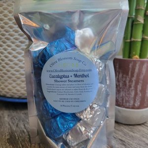 Eucalyptus + Menthol Shower Steamers | Maximum Strength All Natural Sinus Relief