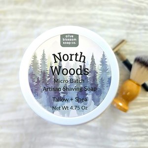 North Woods Shaving Soap