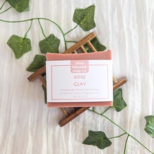 Rose Clay Facial & Body Soap
