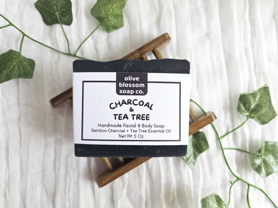 Charcoal & Tea Tree Facial and Body Soap