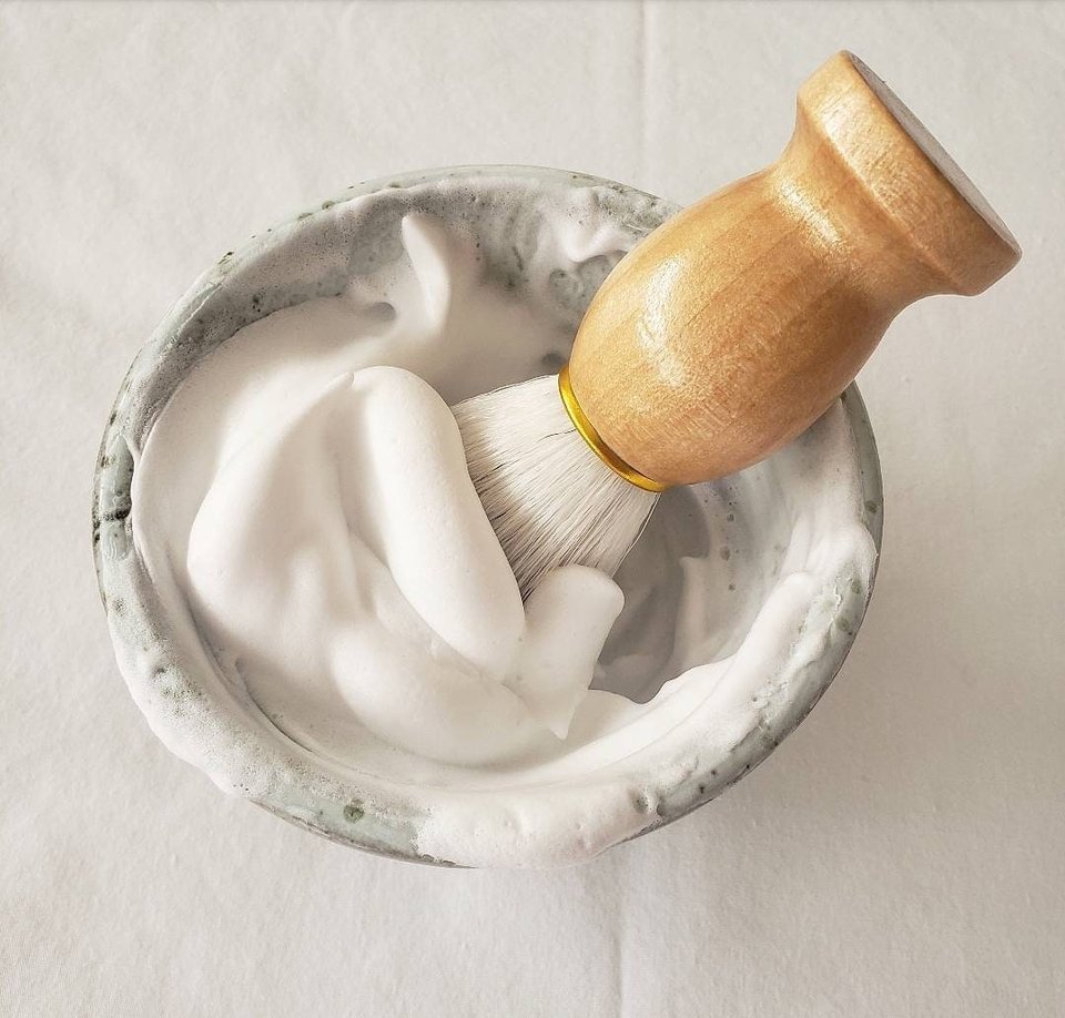 Tallow Shaving Soap with Shea Butter