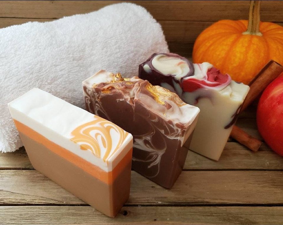 White Pumpkin & Amber Soap