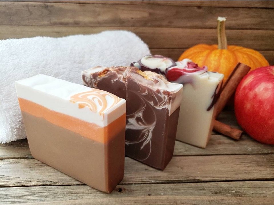 White Pumpkin & Amber Soap