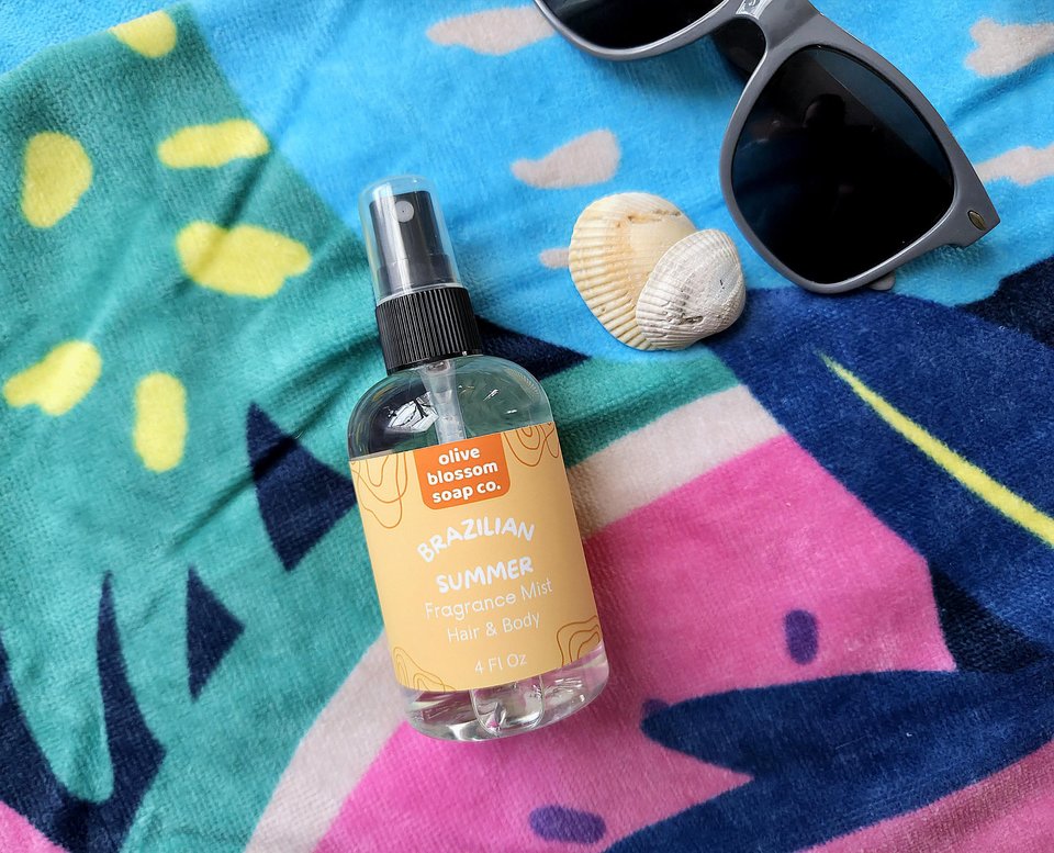Body Spray in Summer Scents