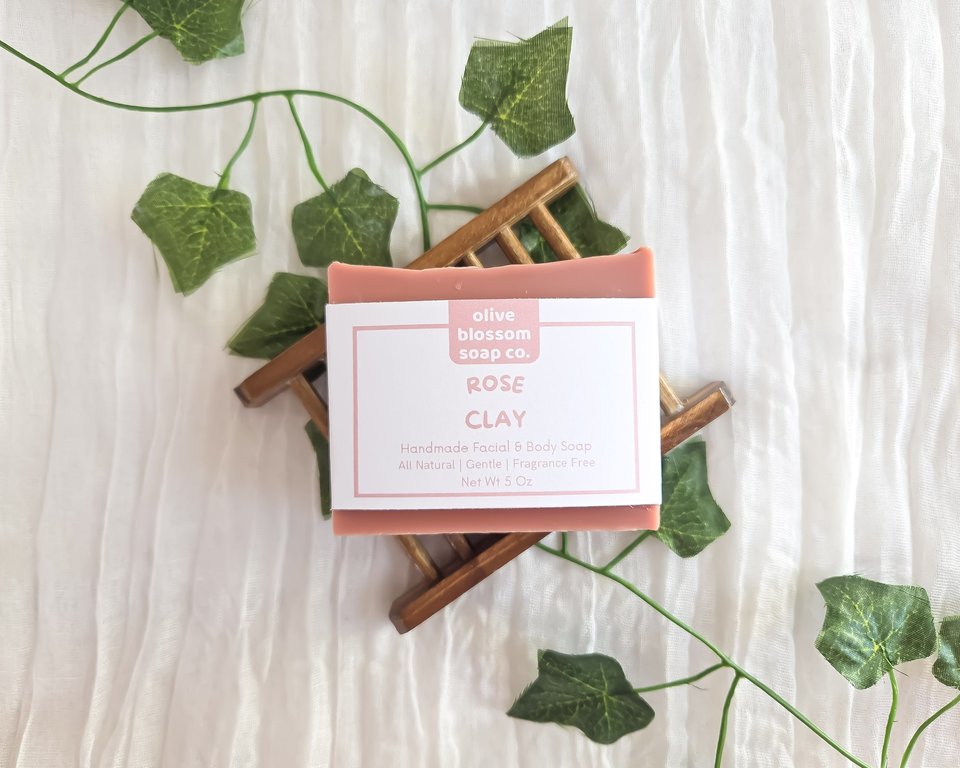 Rose Clay Facial & Body Soap