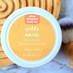 Fuzzy Navel Artisan Shave Soap