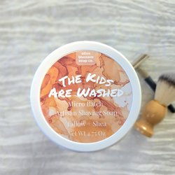 The Kids Are Washed Shaving Soap
