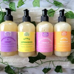 Liquid Hand Soap 4 Bottle Gift Set